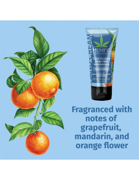 Hempz - Herbal Hand Creme - Triple Moisture Fresh Citrus - 89ml view 4