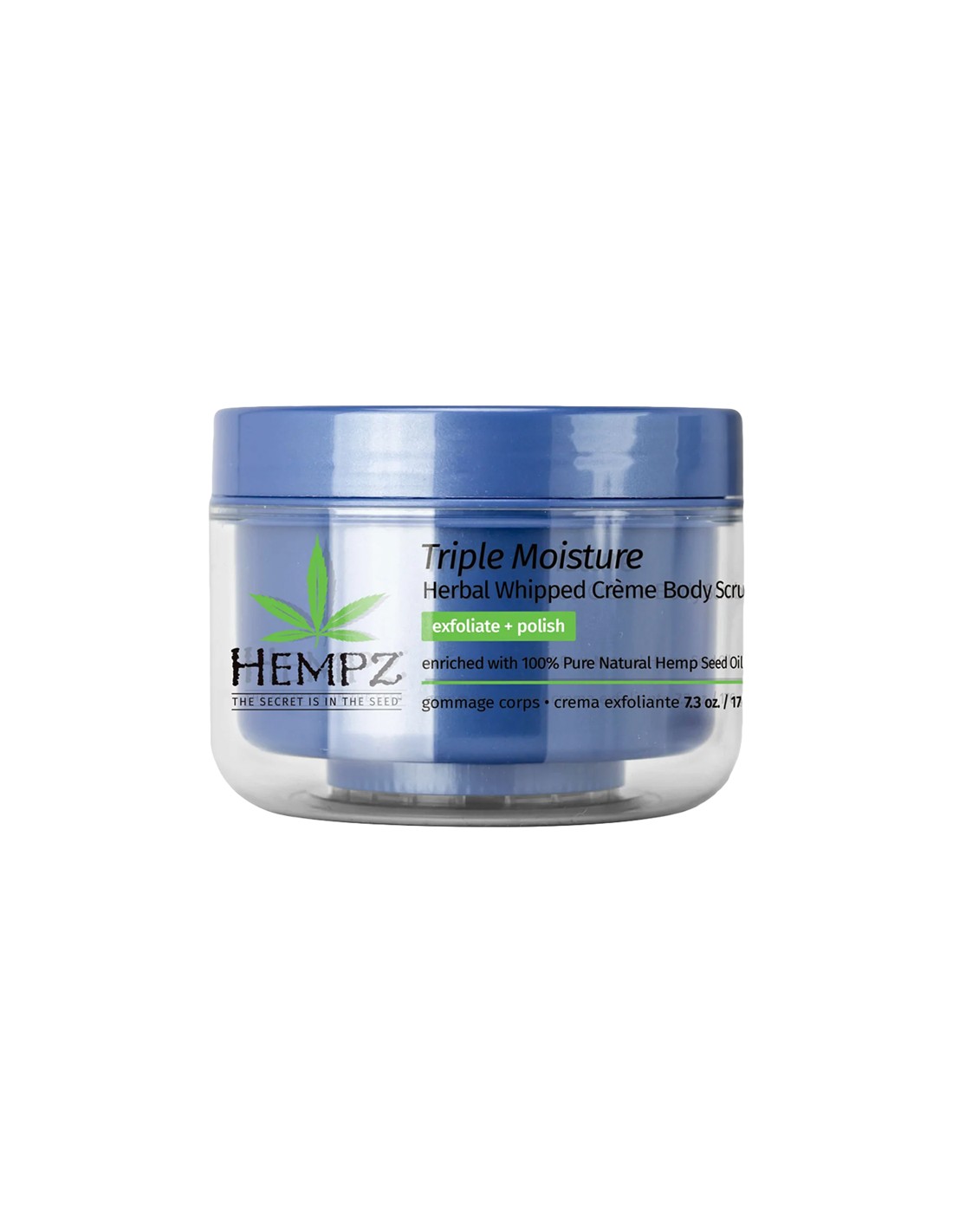Hempz - Herbal Whipped Creme Body Scrub - Triple Moisture - 176g