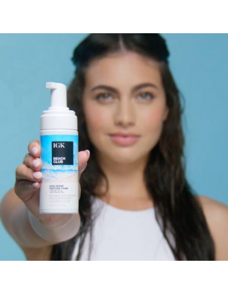IGK - Beach Club - High-Shine Texture Foam - 150ml view 5