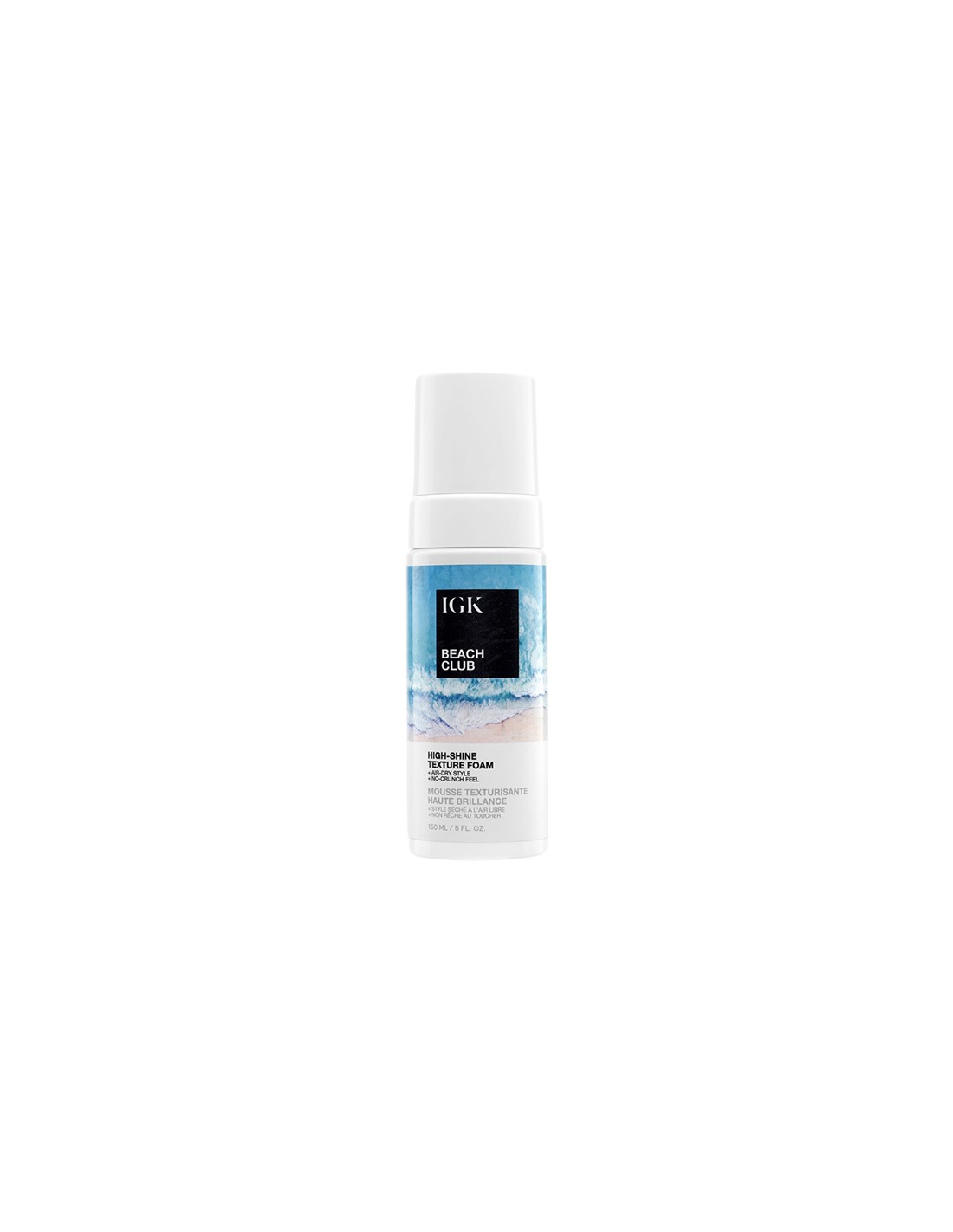 IGK - Beach Club - High-Shine Texture Foam - 150ml