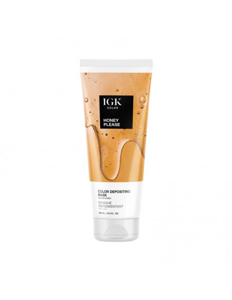 IGK - Color Depositing Mask - Honey Please - 180ml view 3