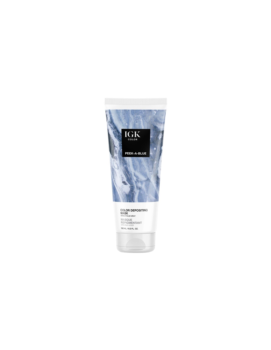 IGK - Color Depositing Mask - Peek-A-Blue - 180ml