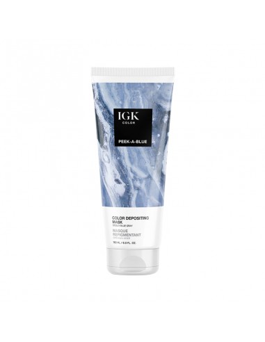 IGK - Color Depositing Mask - Peek-A-Blue - 180ml view 2