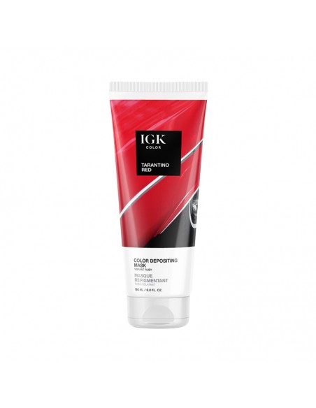 IGK - Color Depositing Mask - Tarantino Red - 180ml view 3