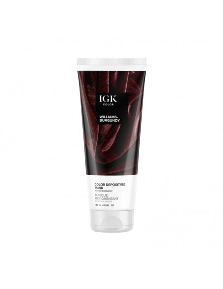 IGK - Color Depositing Mask - Williams-Burgundy - 180ml view 3