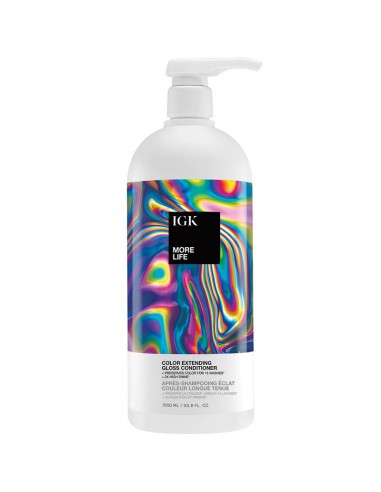 IGK - More Life - Color Extending Gloss Conditioner - 1000ml view 2