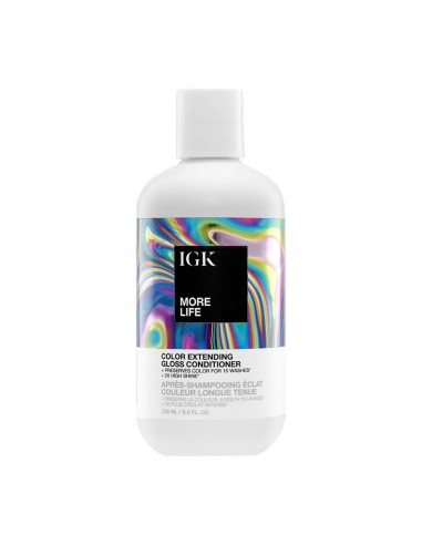 IGK - More Life - Color Extending Gloss Conditioner - 236ml view 2