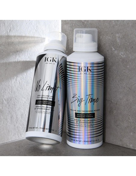 IGK - No Limit - Dry Volume & Thickening Spray - 177ml view 5