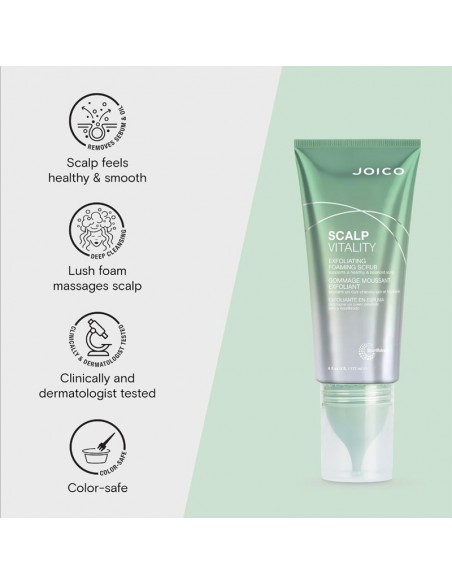 Joico - Scalp Vitality - Exfoliating Foaming Scrub - 177ml view 6