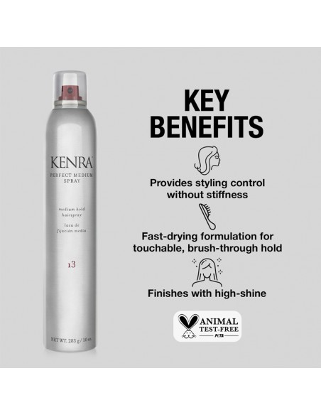 Kenra - Perfect Medium Spray 13 - 283g view 4