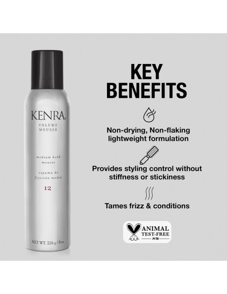 Kenra - Volume Mousse 12 - 227g view 4