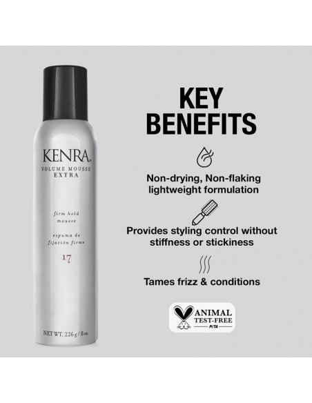 Kenra - Volume Mousse Extra 17 - 227g view 5