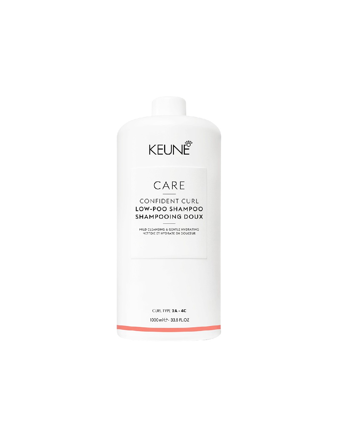 Keune Care - Confident Curl Low Poo Shampoo - 1000ml
