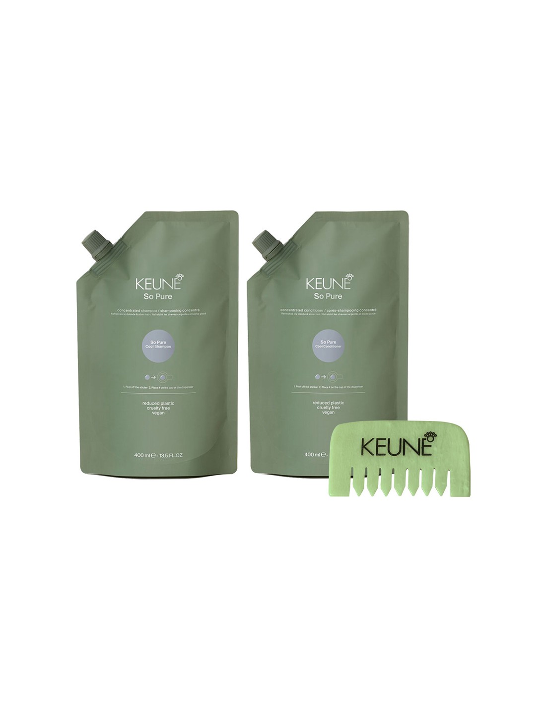 Keune So Pure - Cool Silver Duo 400ml