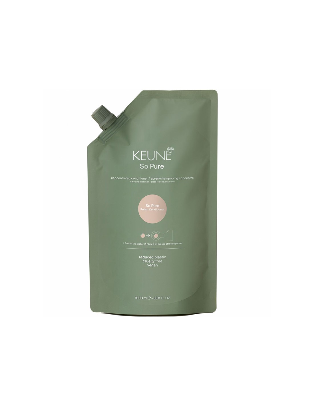 Keune So Pure - Polish Conditioner - 1000ml