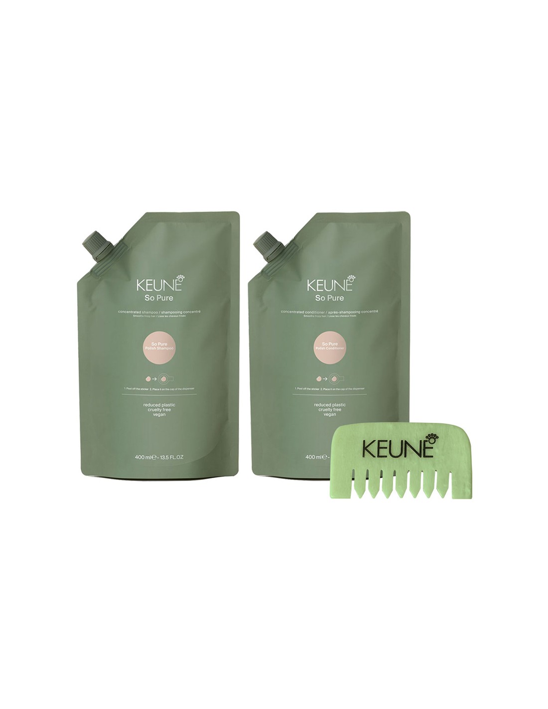 Keune So Pure - Polish Duo 400ml