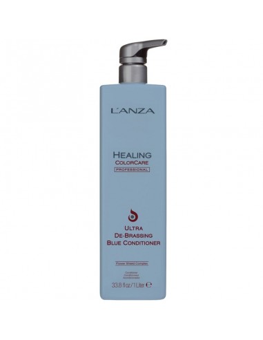 LANZA Healing ColorCare - Ultra De-Brassing Blue Conditioner - 1000ml view 2