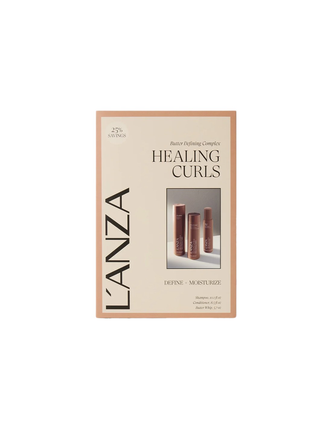 LANZA Healing Curls - Holiday Trio Set