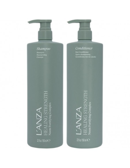 LANZA Healing Strength - Shampoo & Conditioner Duo - 950ml view 3