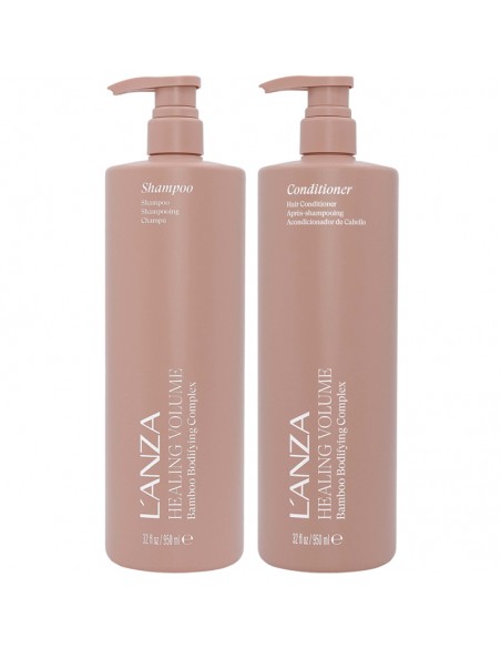 LANZA Healing Volume - Shampoo & Conditioner Duo - 950ml view 3