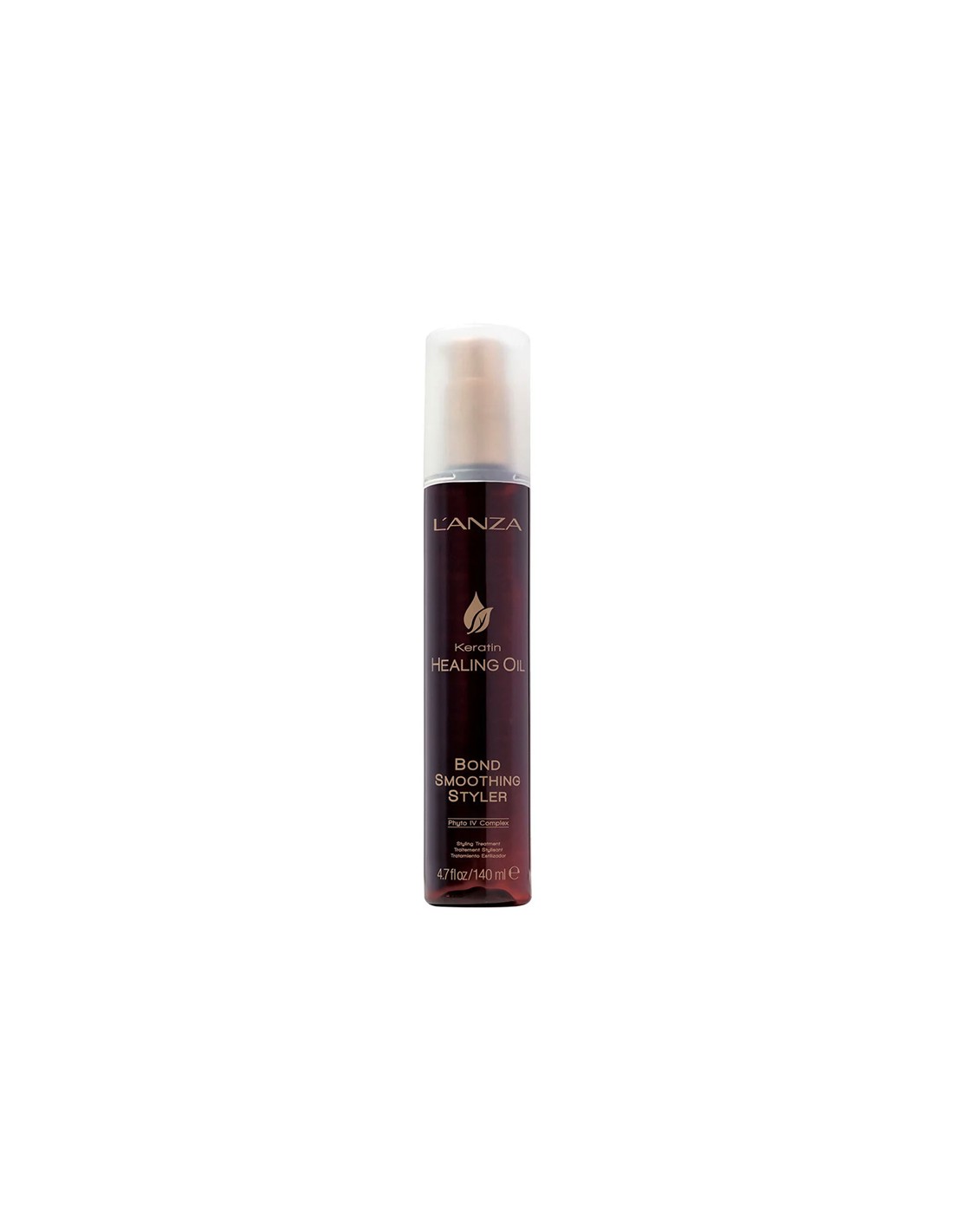 LANZA Keratin Healing Oil - Bond Smoothing Styler Styling Treatment - 140ml