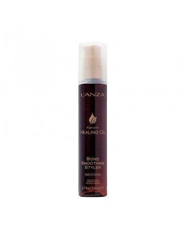 LANZA Keratin Healing Oil - Bond Smoothing Styler Styling Treatment - 140ml view 2