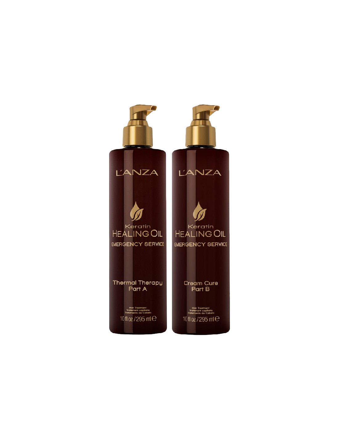 LANZA Keratin Healing Oil - Emergency Service Thermal Therapy Part A & B