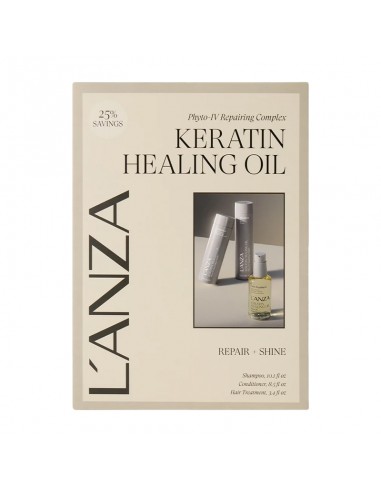 LANZA Keratin Healing Oil - Holiday Trio Set view 2