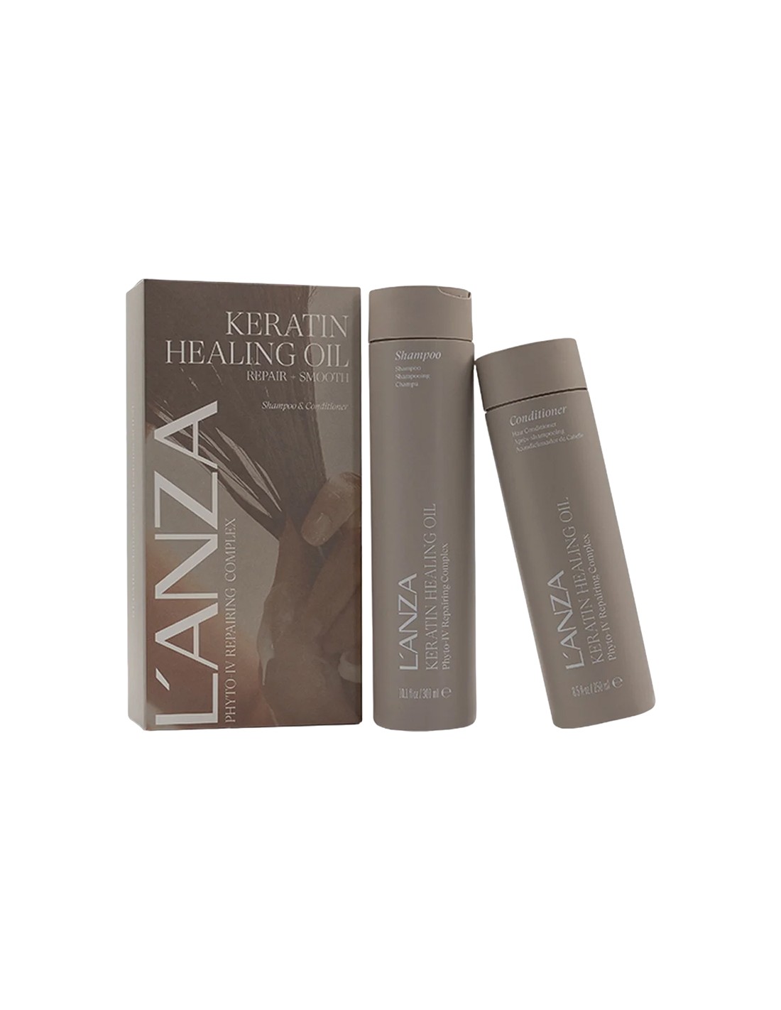 LANZA Keratin Healing Oil - Lustrous Summer Duo - 300ml