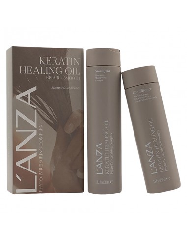 LANZA Keratin Healing Oil - Lustrous Summer Duo - 300ml view 2