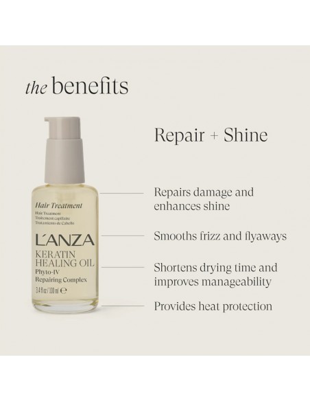 LANZA Keratin Healing Oil - Repairing Hair Treatment - 50ml view 5
