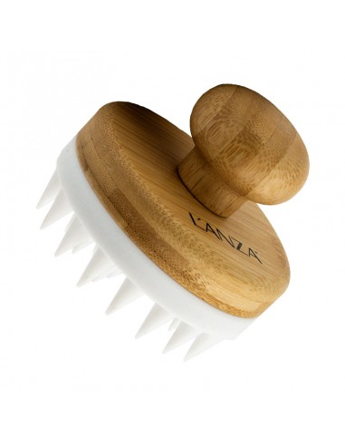 LANZA Scalp Therapy - Bamboo Scalp Brush view 2