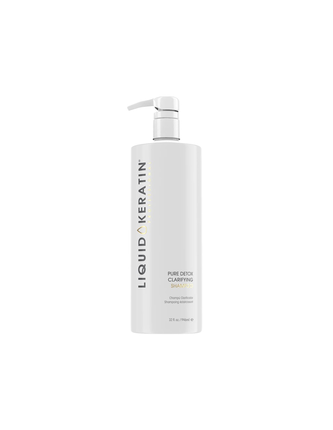 Liquid Keratin Pure Detox Clarifying Shampoo - 946ml