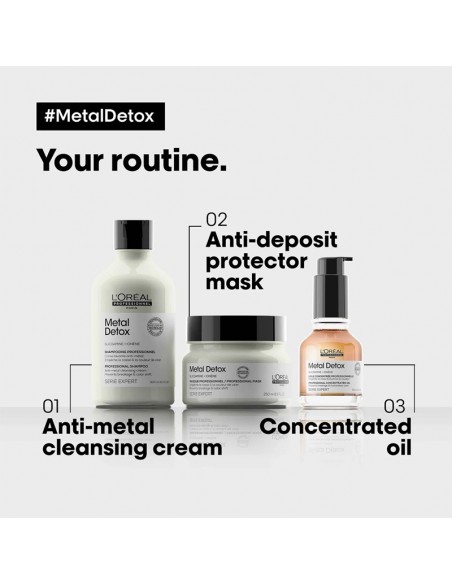 LOREAL - Metal Detox - Protecting Concentrated Oil - 50ml view 7