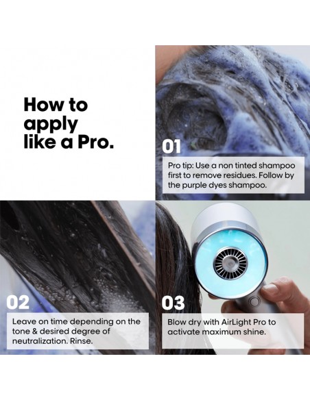 LOREAL - Vitamino Color Spectrum - Purple Shampoo - 300ml view 7