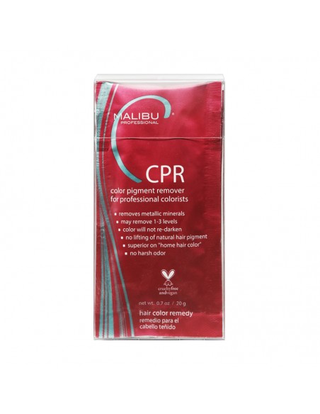 Malibu C - CPR Color Pigment Reducer Packets - 6Pk view 3