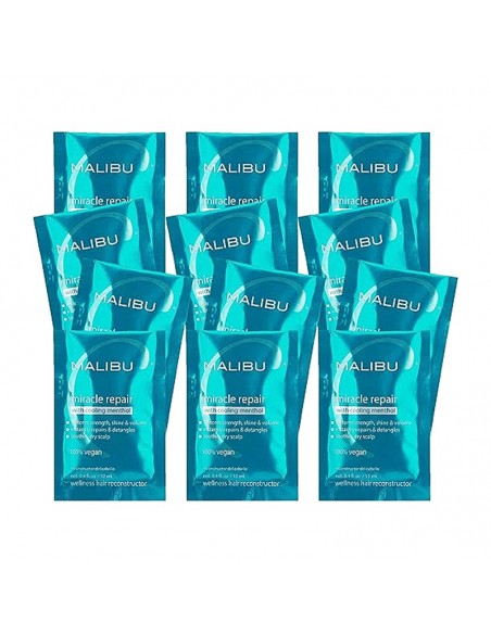 Malibu C - Miracle Repair with Cooling Menthol Packets 12Pk view 4