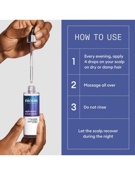 Nioxin - Night Density Rescue Serum - 70ml view 8