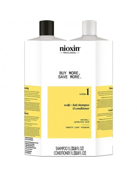 Nioxin - System 1 - Litre Duo view 3