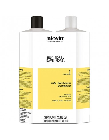 Nioxin - System 1 - Litre Duo view 2