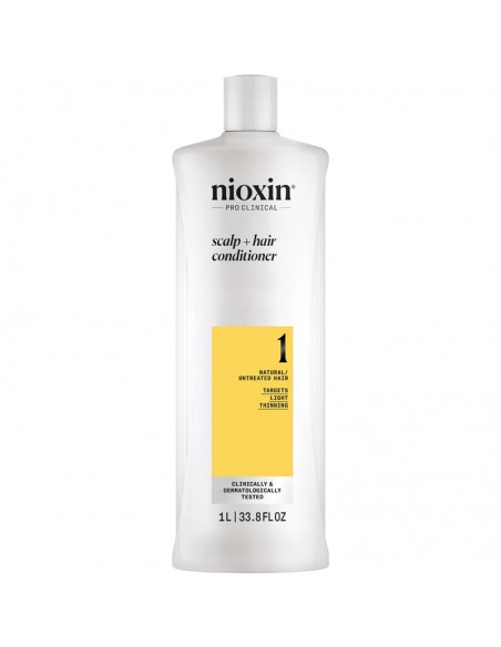 Nioxin - System 1 - Scalp + Hair Conditioner - 1000ml view 3