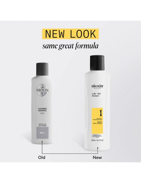 Nioxin - System 1 - Scalp + Hair Shampoo - 300ml view 4