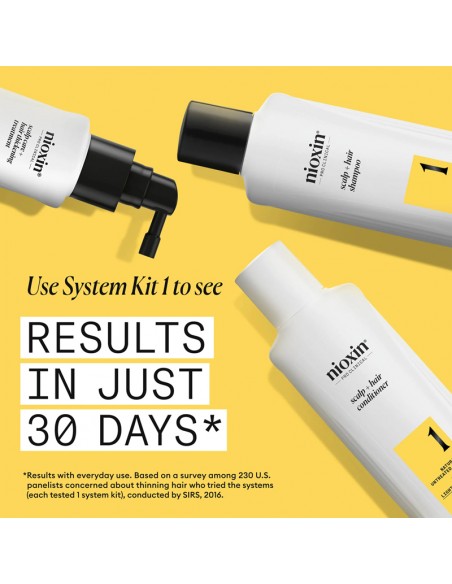 Nioxin - System 1 - Scalp Care + Hair Thickening Treatment - 200ml view 7
