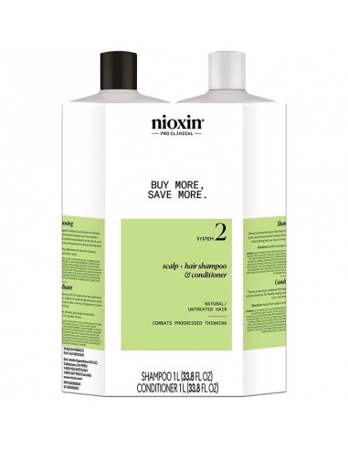 Nioxin - System 2 - Litre Duo view 2