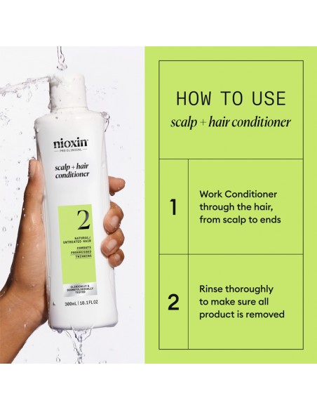 Nioxin - System 2 - Scalp + Hair Conditioner - 1000ml view 8