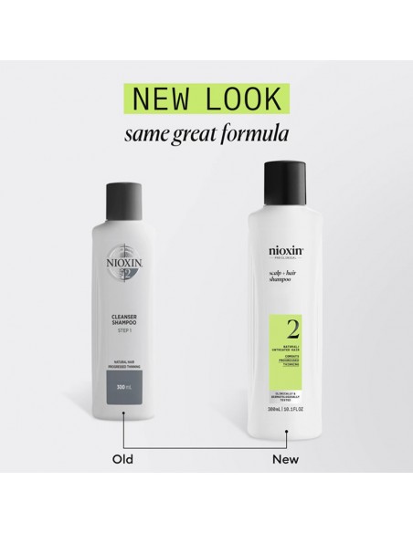 Nioxin - System 2 - Scalp + Hair Shampoo - 300ml view 4