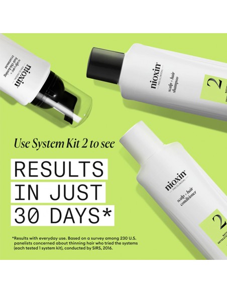 Nioxin - System 2 - Scalp + Hair Shampoo - 500ml view 5
