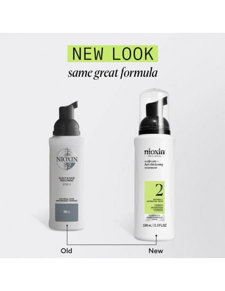 Nioxin - System 2 - Scalp Care + Hair Thickening Treatment - 100ml view 4