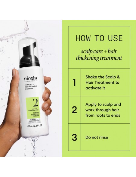 Nioxin - System 2 - Scalp Care + Hair Thickening Treatment - 200ml view 7