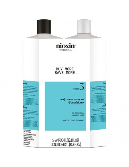 Nioxin - System 3 - Litre Duo view 3
